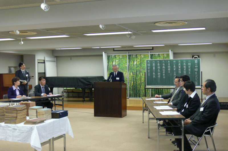 2、2008年4月，在名古屋举行第一次捐赠交接仪式，吉冈先生致辞.jpg